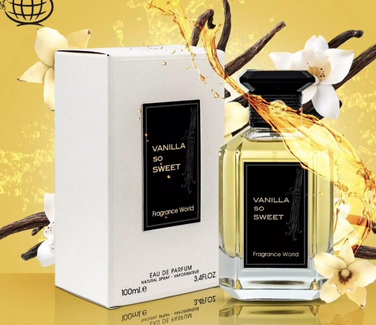 FRAGRANCE WORLD VANILLA SO SWEET EDP 3.4 W